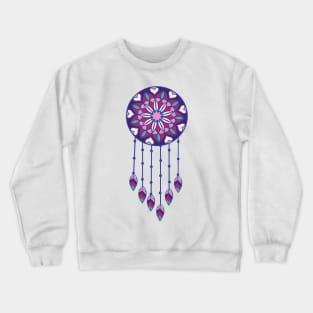 Mandala dreamcatcher dream catcher bad dream chaser native feathers Crewneck Sweatshirt